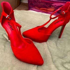 Alba Red Shoes